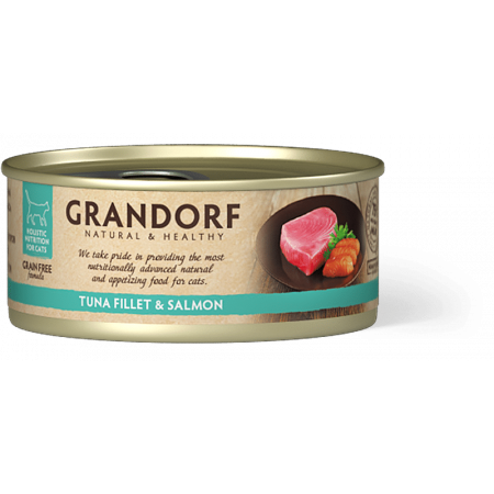 Filet de Thon et Filet de Saumon - 70 g