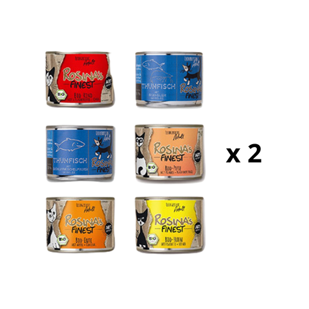 MIXTES 12 BOITES pour Chats...