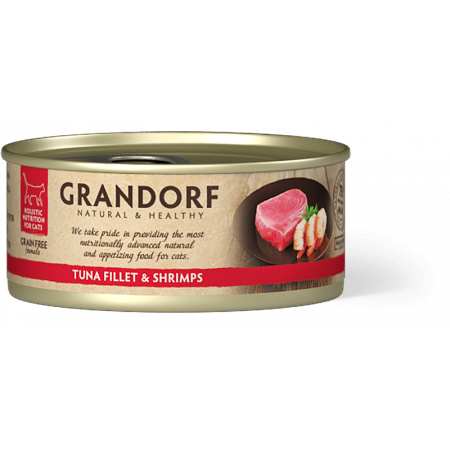 Filet de Thon et Crevettes - 70 g