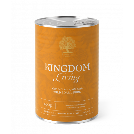 Pâtée KINGDOM LIVING 400gr