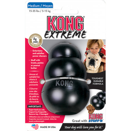 KONG TOY EXTRA LARGE NOIR