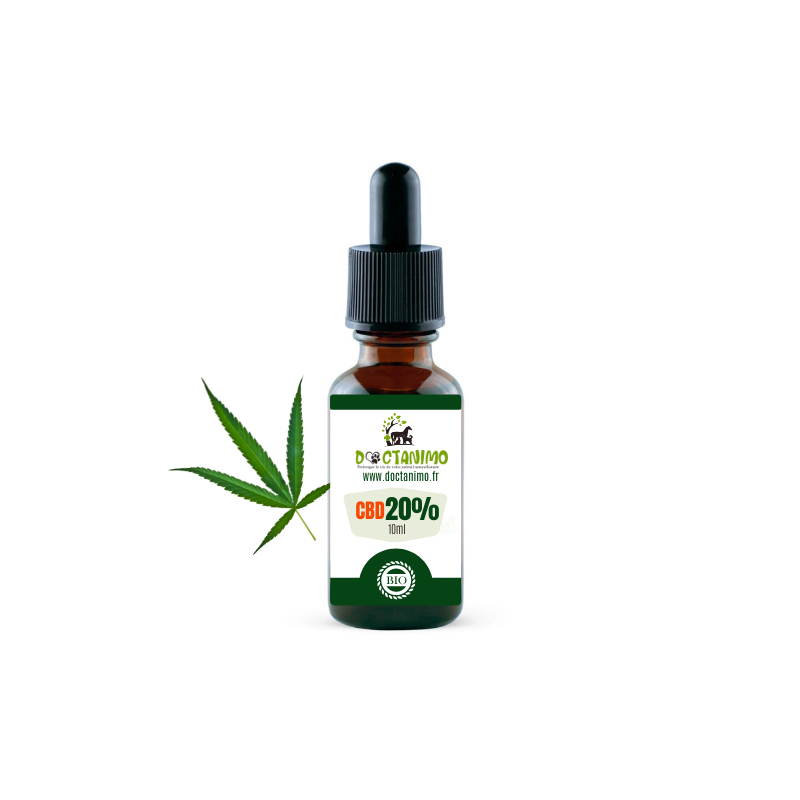 Huile CBD BIO concentrée à 20%